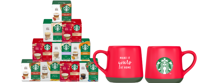 Koffiesmaken | Starbucks koffie NESCAFÉ Dolce Gusto header image