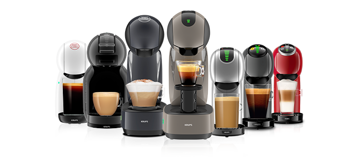 Onze koffiemachines voor capsules | NESCAFÉ Dolce Gusto header image