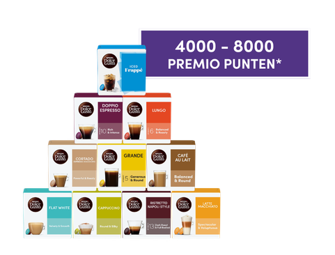 Selectie koffiecapsules | NESCAFÉ Dolce Gusto header image