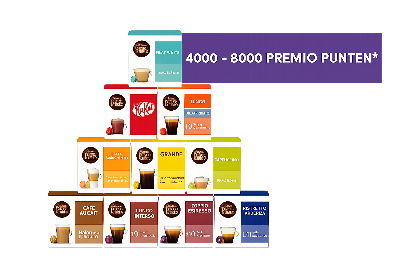 Selectie koffiecapsules | NESCAFÉ Dolce Gusto header image