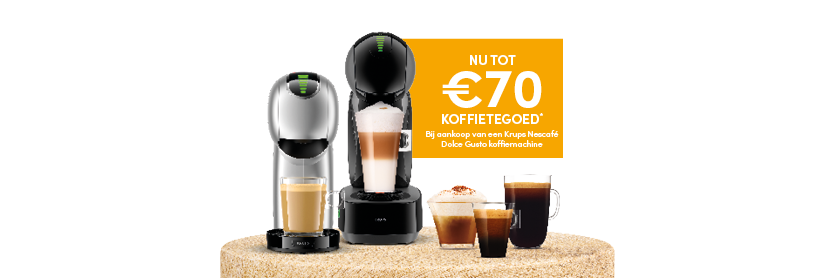 Koffiemachine en Koffiezetapparaat | NESCAFÉ Dolce Gusto header image