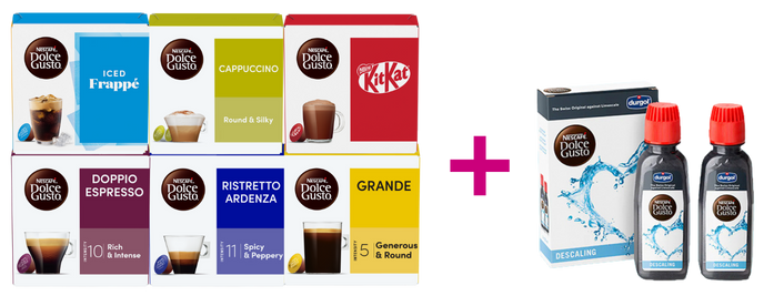 Selectie koffiecapsules | NESCAFÉ Dolce Gusto header image