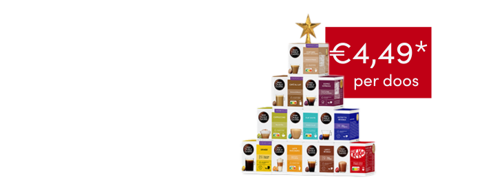 Selectie koffiecapsules | NESCAFÉ Dolce Gusto header image