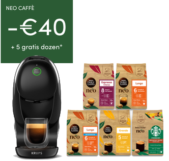 Aanbieding NEO Caffè machine Webshop | NESCAFÉ Dolce Gusto header image