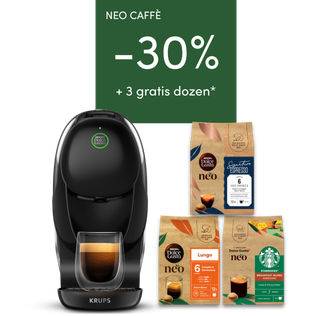 Aanbieding NEO Caffè machine Webshop | NESCAFÉ Dolce Gusto header image