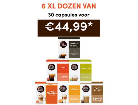 30 capsules verpakkingen | NESCAFÉ Dolce Gusto header image