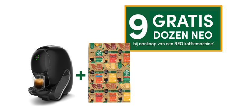 Aanbieding NEO Caffè machine Webshop | NESCAFÉ Dolce Gusto header image