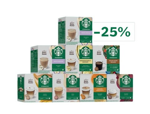 Koffiesmaken | Starbucks koffie NESCAFÉ Dolce Gusto header image