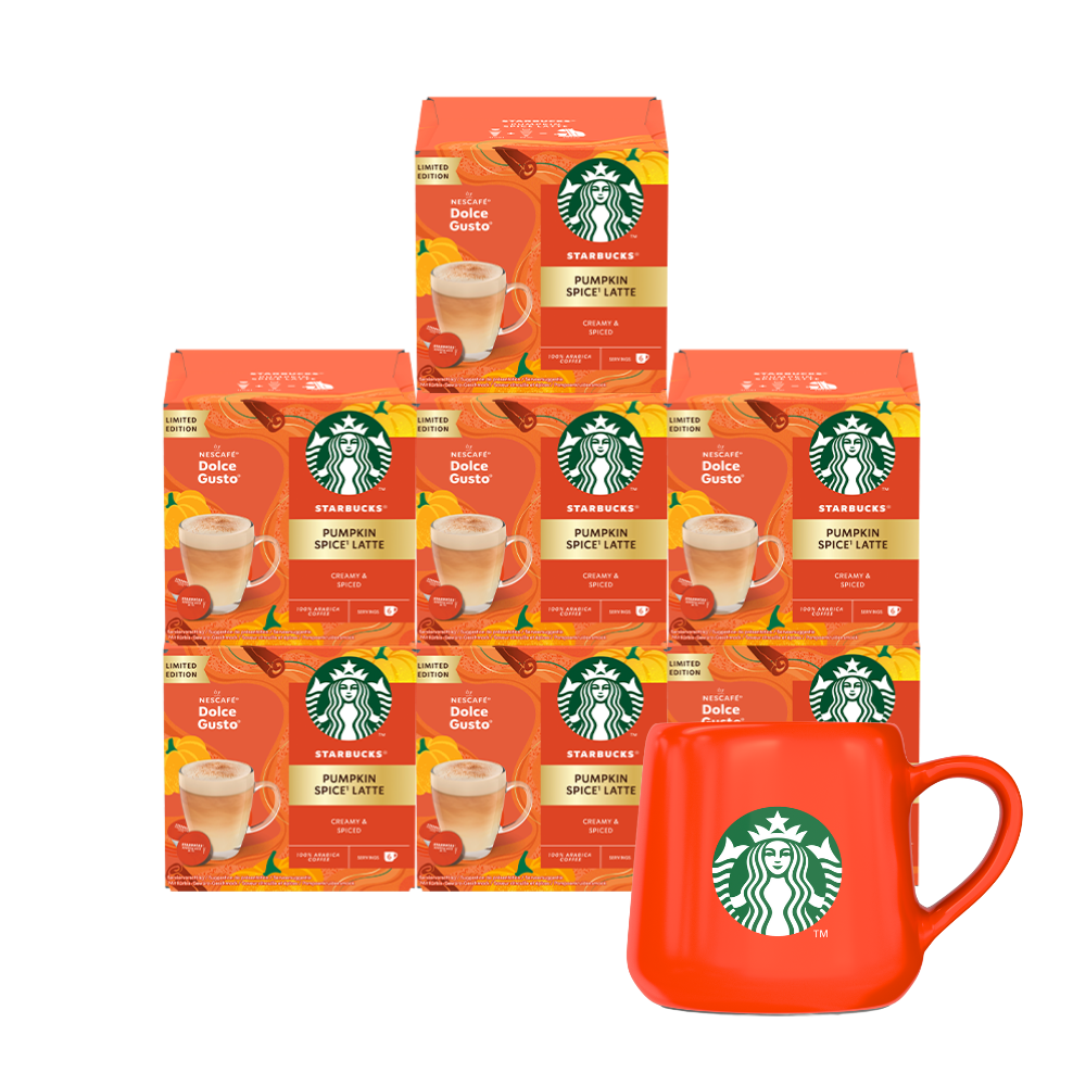 Starbucks® Pumpkin Spice Latte Fan Pack | NESCAFÉ Dolce Gusto