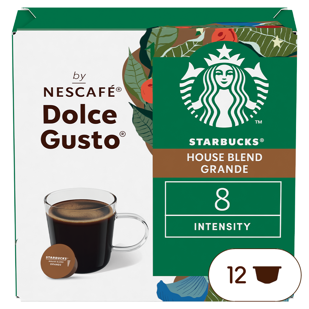 STARBUCKS House Blend | Capsules | NESCAFÉ Dolce Gusto