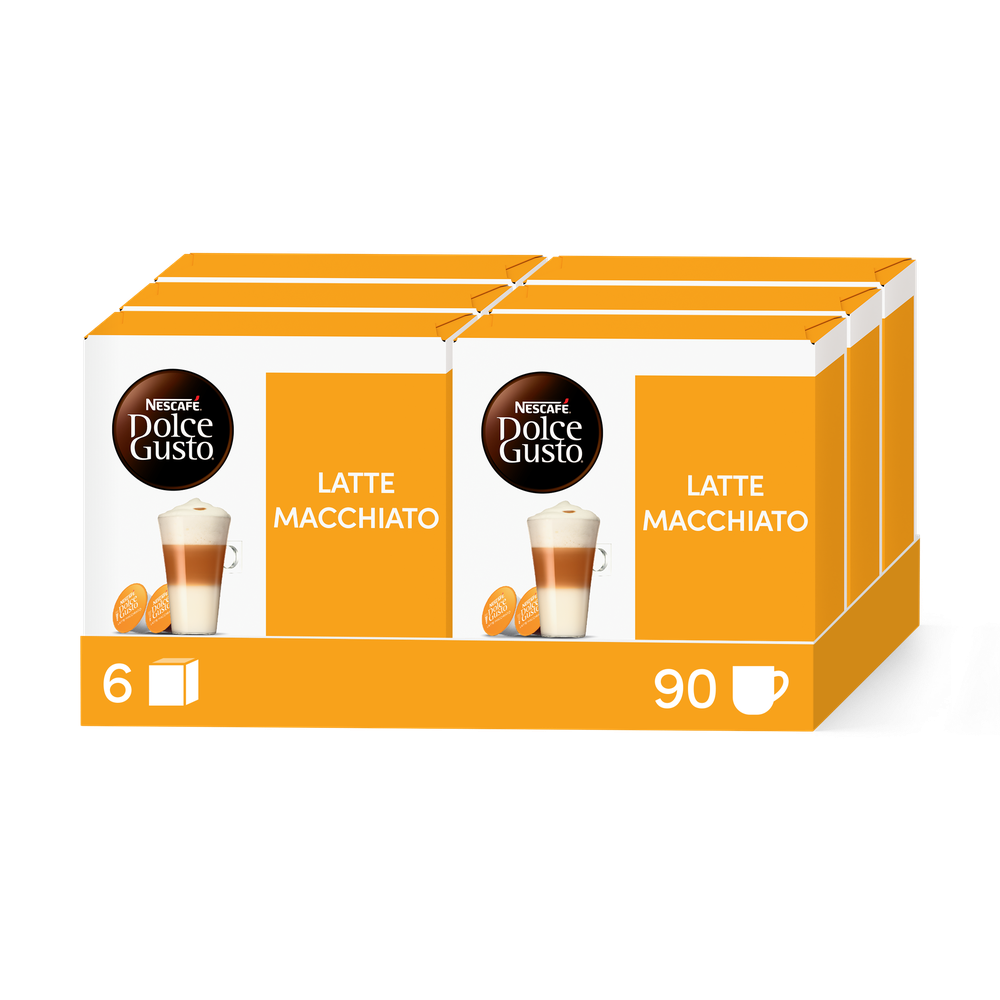 Latte Macchiato Voordeelverpakking 180 Capsules | NESCAFÉ Dolce Gusto
