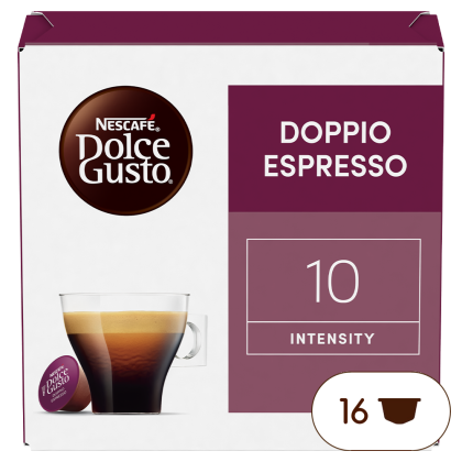 Doos van 16 NESCAFÉ Dolce Gusto Doppio Espresso 16 Capsules capsules