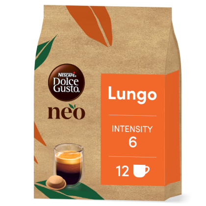 verpakking van NEO Lungo pads