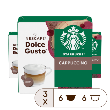 Voordeelverpakking Starbucks® Cappuccino 3X12 Capsules