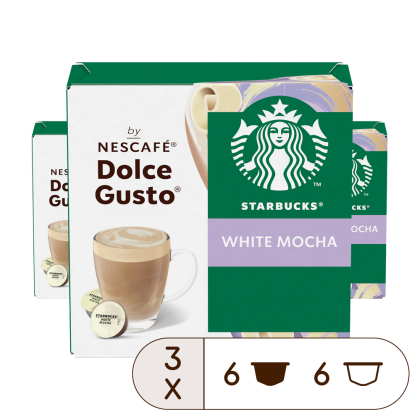 Voordeelverpakking Starbucks® White Mocha 3x12 Capsules 