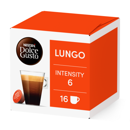 Doos van 16 NESCAF&Eacute; Dolce Gusto Lungo 16 Capsules capsules
