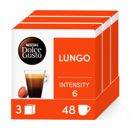Pack Avantage Lungo 48 Capsules NESCAF&Eacute; Dolce Gusto