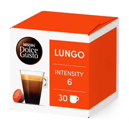 Doos van 30 NESCAF&Eacute; Dolce Gusto Lungo 30 Capsules capsules