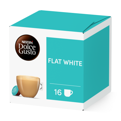 Doos van 16 NESCAF&Eacute; Dolce Gusto Flat White 16 Capsules capsules