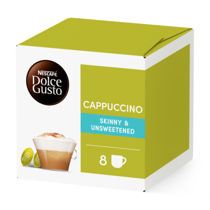 Doos van 16 NESCAFÉ Dolce Gusto Cappuccino Skinny 16 Capsules capsules
