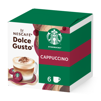 Doos van 12 NESCAF&Eacute; Dolce Gusto Starbucks&reg; Cappuccino 12 Capsules capsules