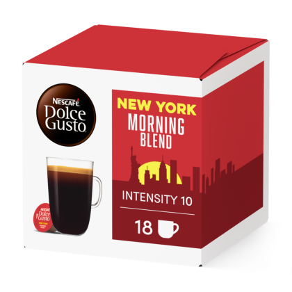 Doos van 18 NESCAF&Eacute; Dolce Gusto New York Morning Blend 18 Capsules capsules