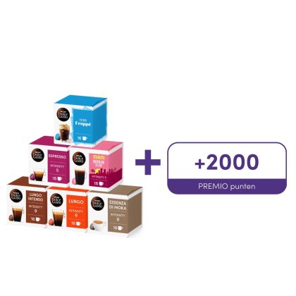 Zwarte koffie bundel + 2000 PREMIO punten