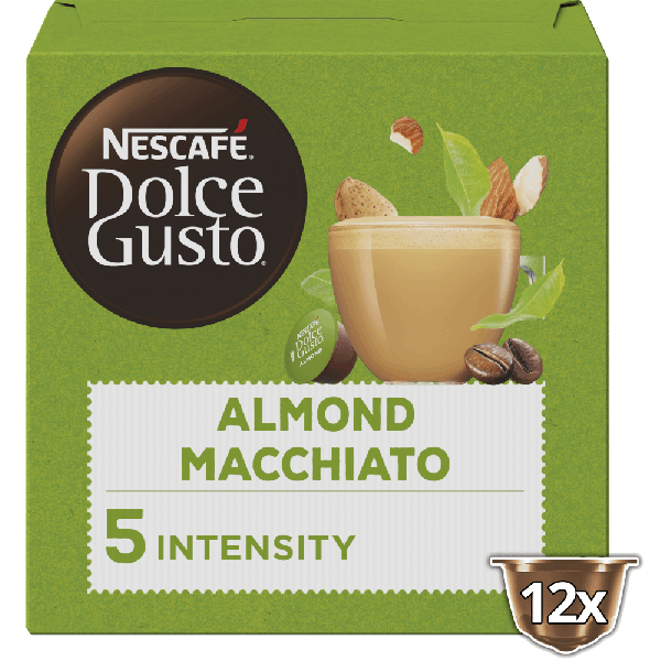 Almond Macchiato 16 Capsules NESCAFÉ Dolce Gusto
