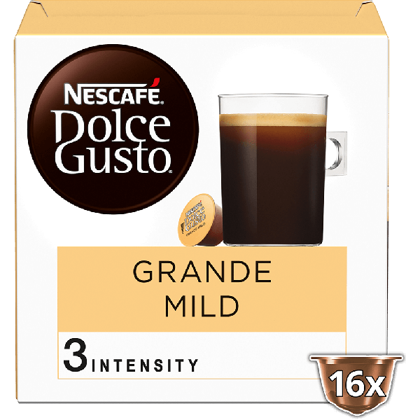 Grande Mild 16 Capsules NESCAFÉ Dolce Gusto