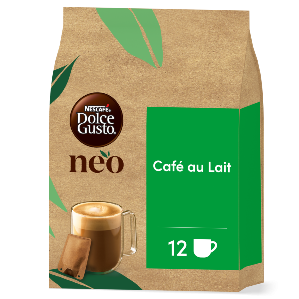 verpakking van NEO Café Au Lait sachets