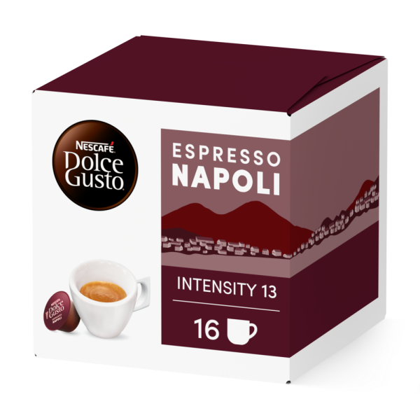 Doos van 16 NESCAFÉ Dolce Gusto Ristretto Napoli 16 Capsules capsules