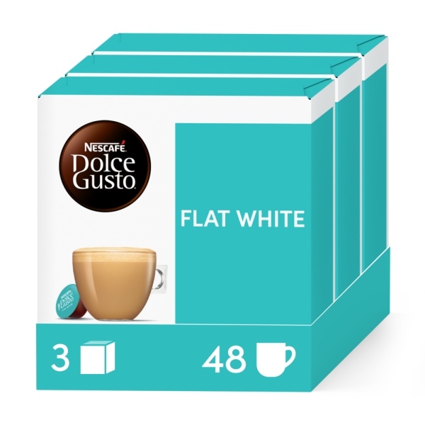 Pack Avantage Flat White 48 Capsules NESCAFÉ Dolce Gusto