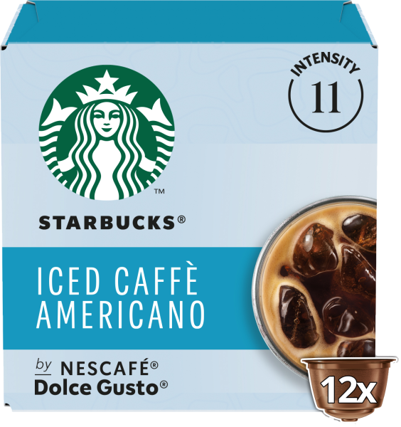STARBUCKS ICED CAFFÈ AMERICANO 12 CAPSULES [STOPPED APRIL 2023]