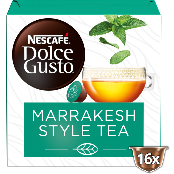 Marrakech Style Tea 16 Capsules NESCAFÉ Dolce Gusto