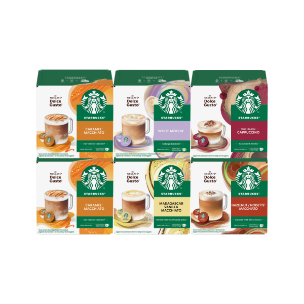 Indulgent Pack Starbucks® 72 Capsules