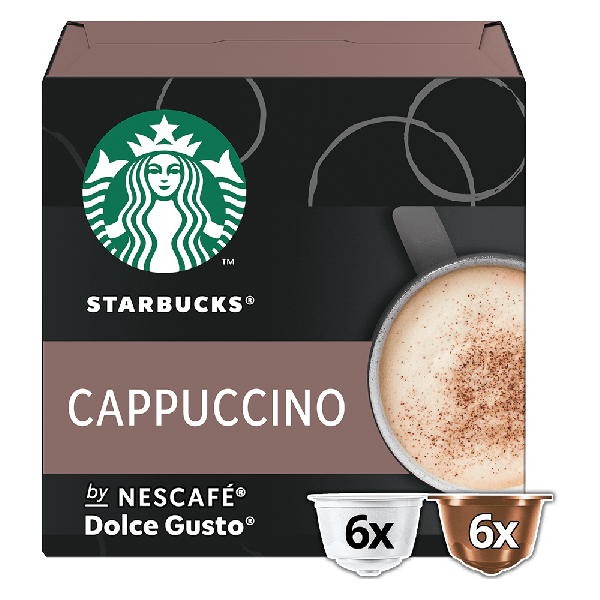 STARBUCKS Cappucino 12 Capsules NESCAFÉ Dolce Gusto