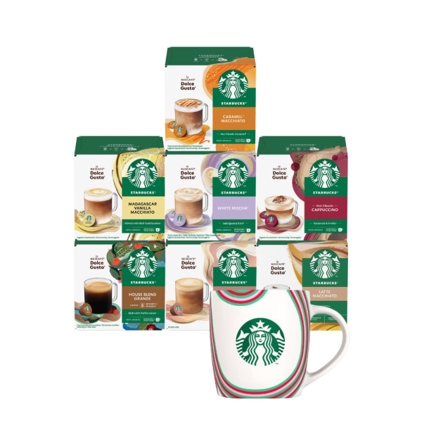 STARBUCKS® Proefpakket + Mug