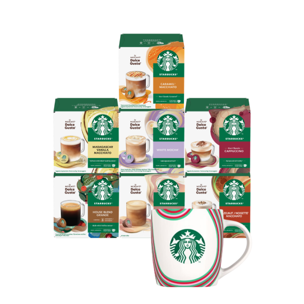 STARBUCKS® Proefpakket + Mug