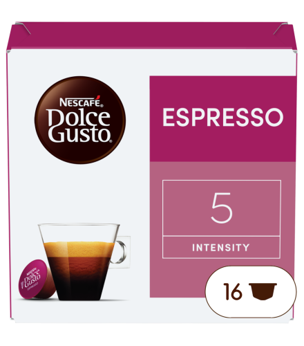 Doos van 16 NESCAFÉ Dolce Gusto Espresso 16 Capsules capsules