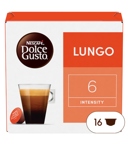 Doos van 16 NESCAFÉ Dolce Gusto Lungo 16 Capsules capsules