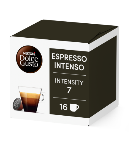 Doos van 16 NESCAFÉ Dolce Gusto Espresso Intenso 16 Capsules capsules