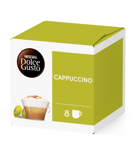 Doos van 16 NESCAF&Eacute; Dolce Gusto Cappuccino 16 Capsules capsules