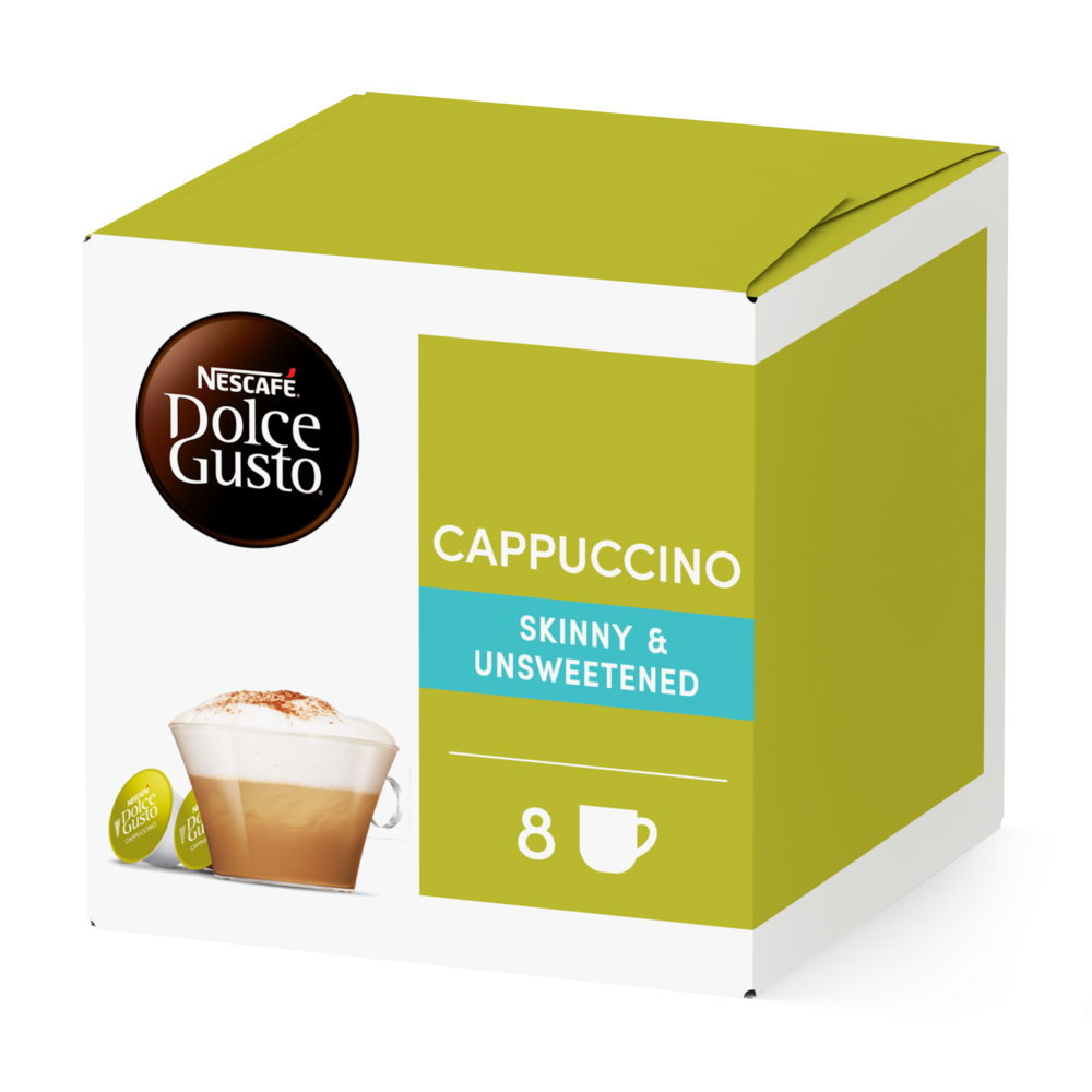 Doos van 16 NESCAFÉ Dolce Gusto Cappuccino Skinny 16 Capsules capsules
