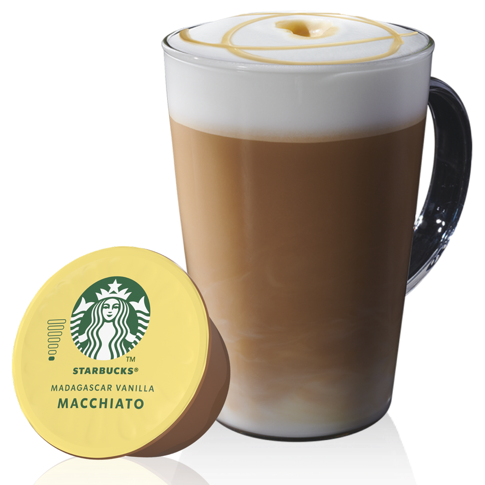 STARBUCKS Madagascar Vanilla Macchiato 12 Capsules