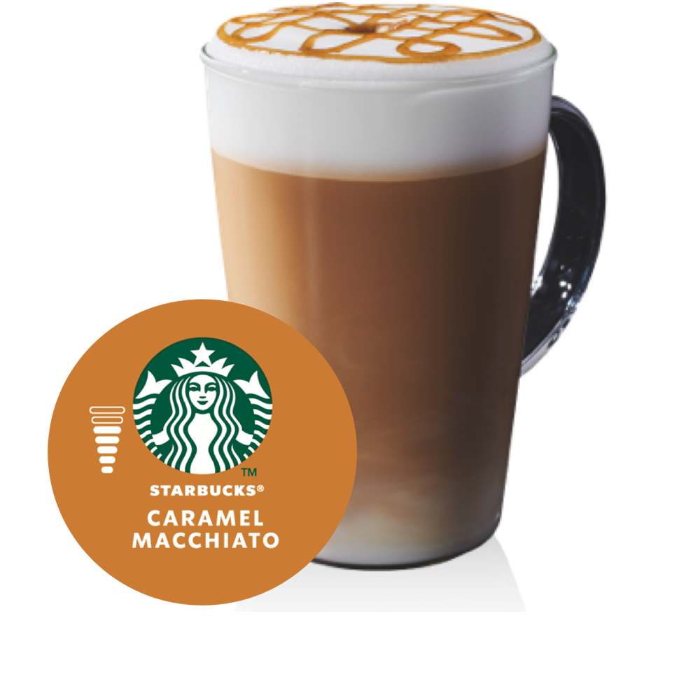 STARBUCKS CARAMEL MACCHIATO 12 CAPSULES
