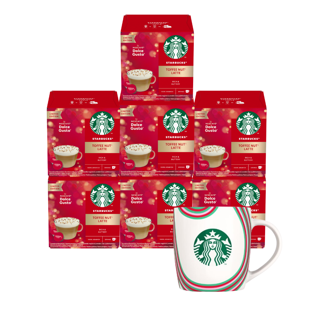 Starbucks® Toffee Nut Latte Fan Pack + Mug