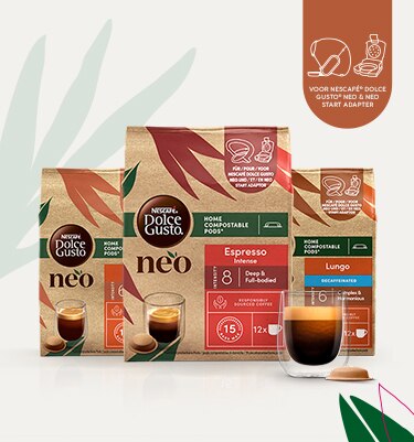NESCAFÉ Dolce Gusto Lungo en Espresso intense verpakkingen