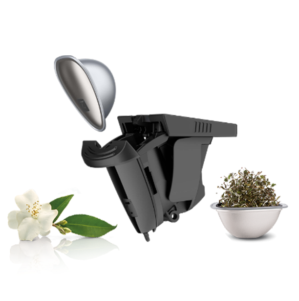 SPECIAL.T Infuser, SPECIAL.T capsule en theebladeren