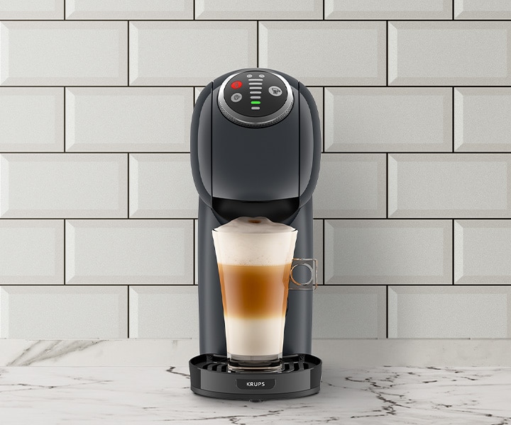NESCAF&Eacute; Dolce Gusto Genio S Plus Automatisch Cosmic Grey koffiemachine - close up