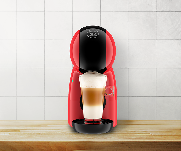 NESCAF&Eacute; Dolce Gusto Piccolo Xs Rood Handmatig Van Krups&reg; koffiemachine - close up